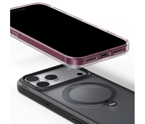 TORRAS Ostand Q3 Spin do iPhone 18 Pro Max / 17 Pro Max MagSafe (pu - 1586526 - zdjęcie 3